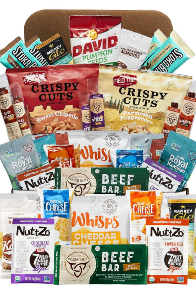 50 Variety Snack Pack Gift Box Bundle